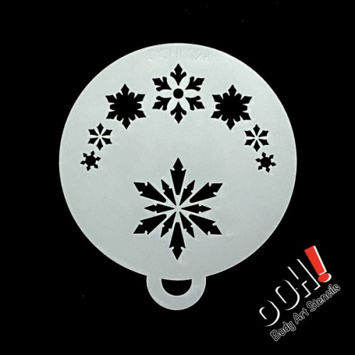 Frozen Snowflake Ooh Stencils 8021